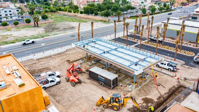 7-Eleven with Fuel Station, San Bernardino — construction photo 10