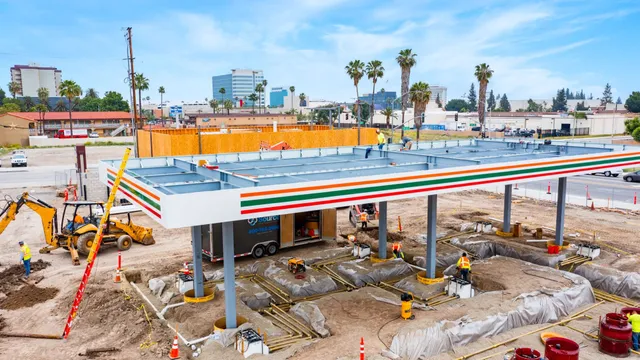 7-Eleven with Fuel Station, San Bernardino — construction photo 11