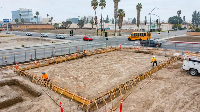 7-Eleven with Fuel Station, San Bernardino — construction photo 7